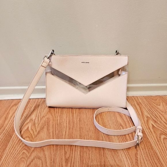 Pixie Mood Vegan Leather Crossbody Bag Light Pink. - Picture 11 of 11